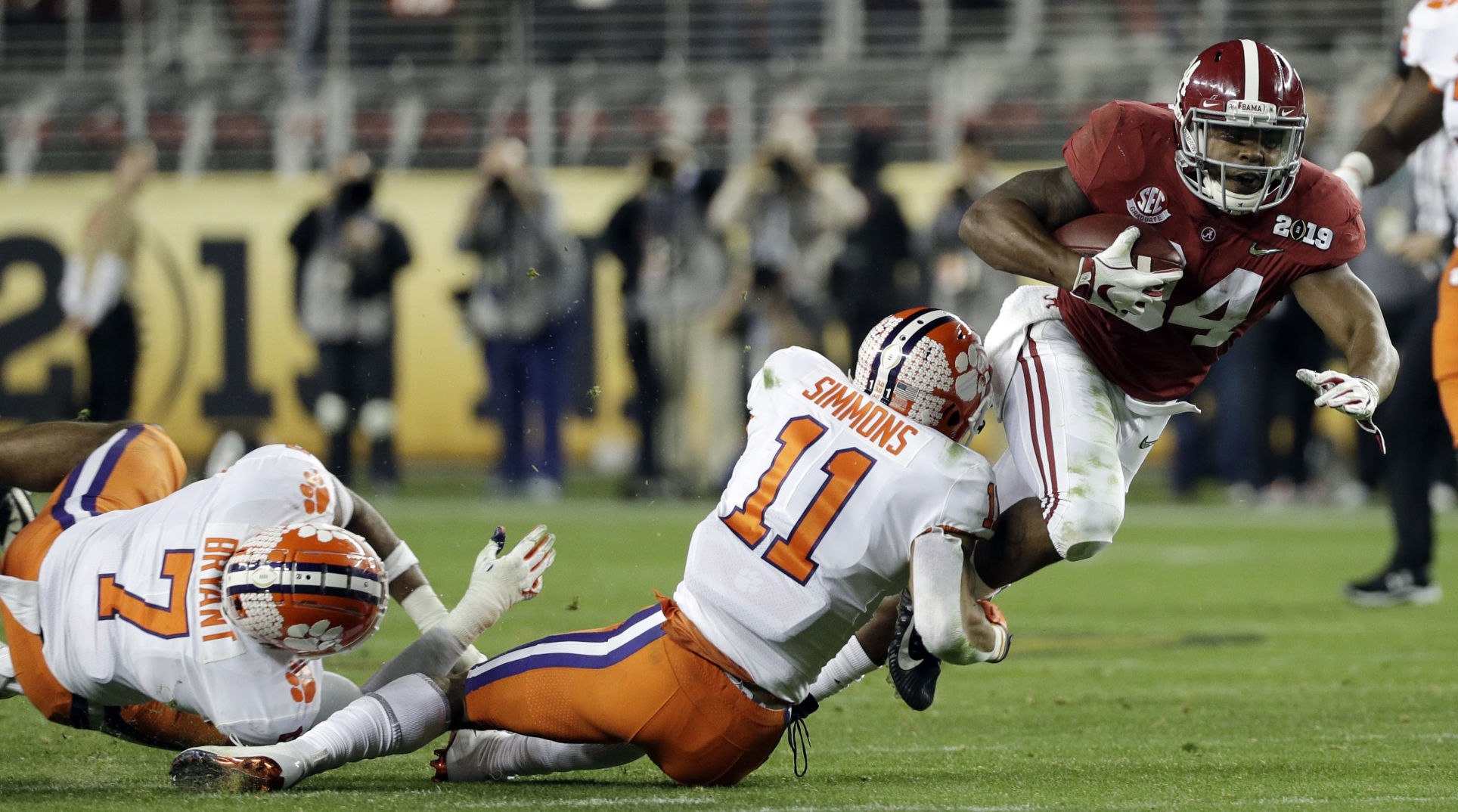CFP National Championship Clemson Alabama Football